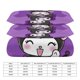 thumbnail image 4 of Kuromi Duvet Cover Set 3 Piece Bedding Set Double Sided Printing Decorative Comforter Cover Set, 4 of 5