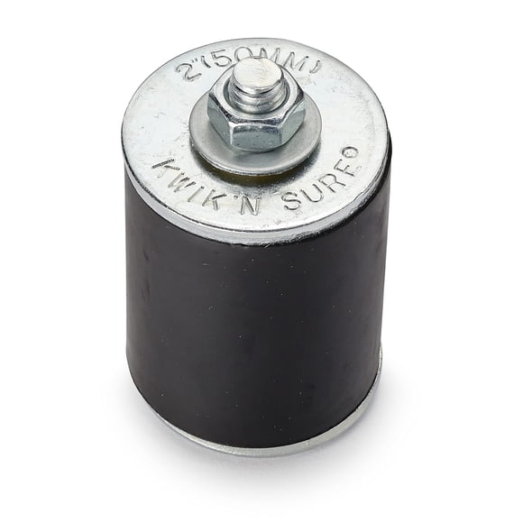 Enchufe mecánico Cherne 269905 negro de 2 pulgadas