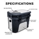 thumbnail image 2 of Calcomanía Con Purpurina Brillante Para Yeti Roadie 15 Cooler, 2 of 4