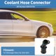 thumbnail image 2 of Conector de Manguera de Refrigerante del Motor Unique Bargains para Volkswagen Atlas 3.6L 2018-2023 Conector de Tubería de Manguera de Refrigerante del Radiador de Plástico No.03H121118 Negro 1 pieza, 2 of 7