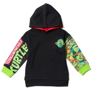 Sudadera Con Capucha Teenage Mutant Ninja Turtles Para Niños Pequeños 3T Negra