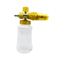 Magideal - Bote De Espuma Para Lavadora De Coches, Rociador Para Lavado De Coches, Ángulo De Mano, Ajustable, Universal, Portátil, Para Lavado De Coches, Botella Amarillo