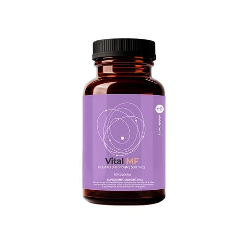Vital MF - Metilfolato 500 mcg - 60 cápsulas