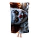 thumbnail image 3 of Payaso Pennywise Toalla de playa de secado rápido con diseño temático, regalo para mujeres y niñas, ideal para cumpleaños, fans, amantes de la música, uso en la playa o al aire libre, 78 × 180 cm, 3 of 6
