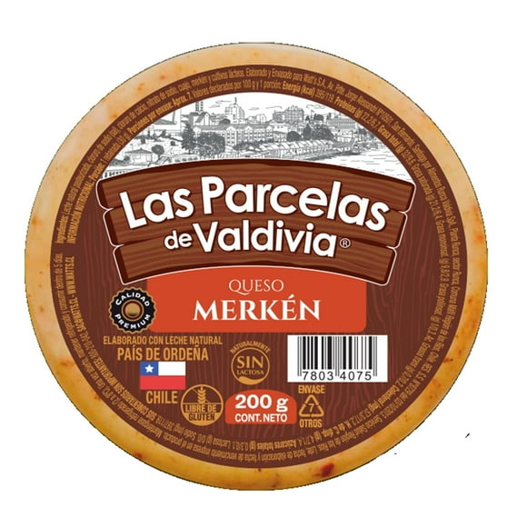 Queso Merkén Rueda, 200 g