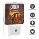 thumbnail image 2 of Luz Nocturna LED Desmarcar Doom Eternal con Sensor, 2 of 6