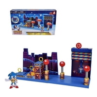 Playset Zona Studiopolis Sonic De 6 Cms.