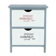 thumbnail image 1 of Cajonera Harris Comoda Harris 2 Cajones Blanco Celeste, 1 of 3