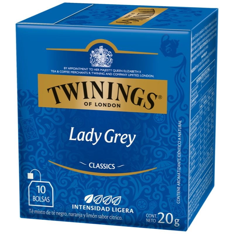 Té Lady Grey Caja 10 Un Twinings