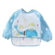 thumbnail image 1 of Delantal Art Smock Con Babero De Manga Impermeable De Bolsillo Para Bebés Para Niños Pequeños Ballenas, 1 of 3