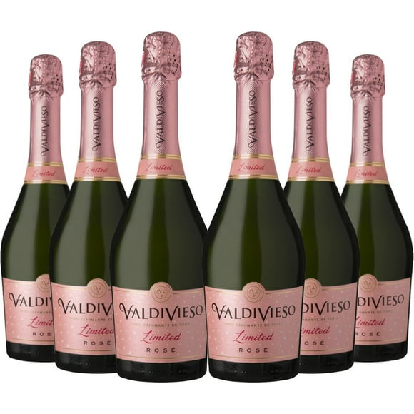 6 Espumantes Limited Brut Rose, 750 ml, 12.5%