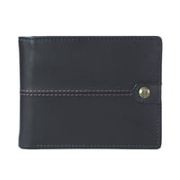 Billetera De Cuero Gino Rodinis Burano 1180 Azul