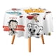 thumbnail image 1 of Betty Boop Mantel Redondo con Estampado Icónico de Temática, Se Adapta a la Mayoría de Mesas, Fácil de Cuidar, Regalo Perfecto para Aficionados, Amigos y Familia.180cm, 1 of 5
