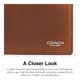 thumbnail image 4 of Cartera Coach Slim Billfold 10 cm × 8 cm de cuero, 4 of 5