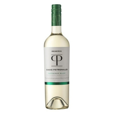 Vino Blanco Sauvignon Blanc Reserva 13° Botella 750 Ml Casas Patronales