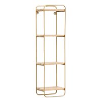 Genérico - Estantería Pared Rectangular 3 Niveles Vertical Moderno Jhn