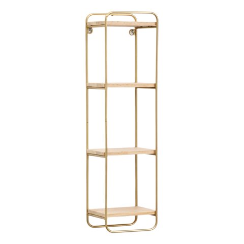 Genérico - Estantería Pared Rectangular 3 Niveles Vertical Moderno Jhn