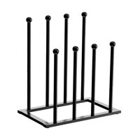 Magideal - Botas De Invierno Y Lluvia Soporte De Secado Estante De Metal Moderno Para Botas Estante De Almacenamiento Para El Dormitorio Mudroom Botas Altas Arma S