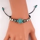 thumbnail image 2 of Vintage Turquoise Turtle Beaded Hand Braided Couple Bracelet - A Timeless Accessory for Women, 2 of 5