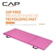 thumbnail image 2 of Colchoneta plegable para ejercicios CAP Barbell, duradera, antidesgarros, rosa, 2 of 7