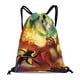 thumbnail image 1 of Dragones y Mazmorras Mochila de Cuerdas para Deportes y Gimnasio, Bolsa de Cuerdas Resistente al Agua, Bolsa Cinch, 30×40cm, 1 of 6
