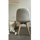 thumbnail image 4 of Silla Capitone Terciopelo Beige, 4 of 5