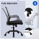 thumbnail image 5 of Silla de escritorio ergonómica giratoria BestOffice, silla de computadora gris, 5 of 7