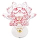 thumbnail image 3 of candelabro de cristal flor candelabro de vela decoración feng shui hogar rojo, 3 of 3