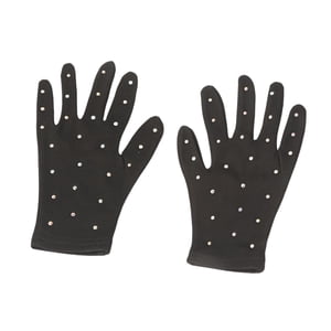 Magideal - Guantes De Competición De Patinaje Artístico Guantes De Patinaje Artístico Sobre Hielo Cómodos, Portátiles, Modernos Y Versátiles, Guantes De Invierno S Negro