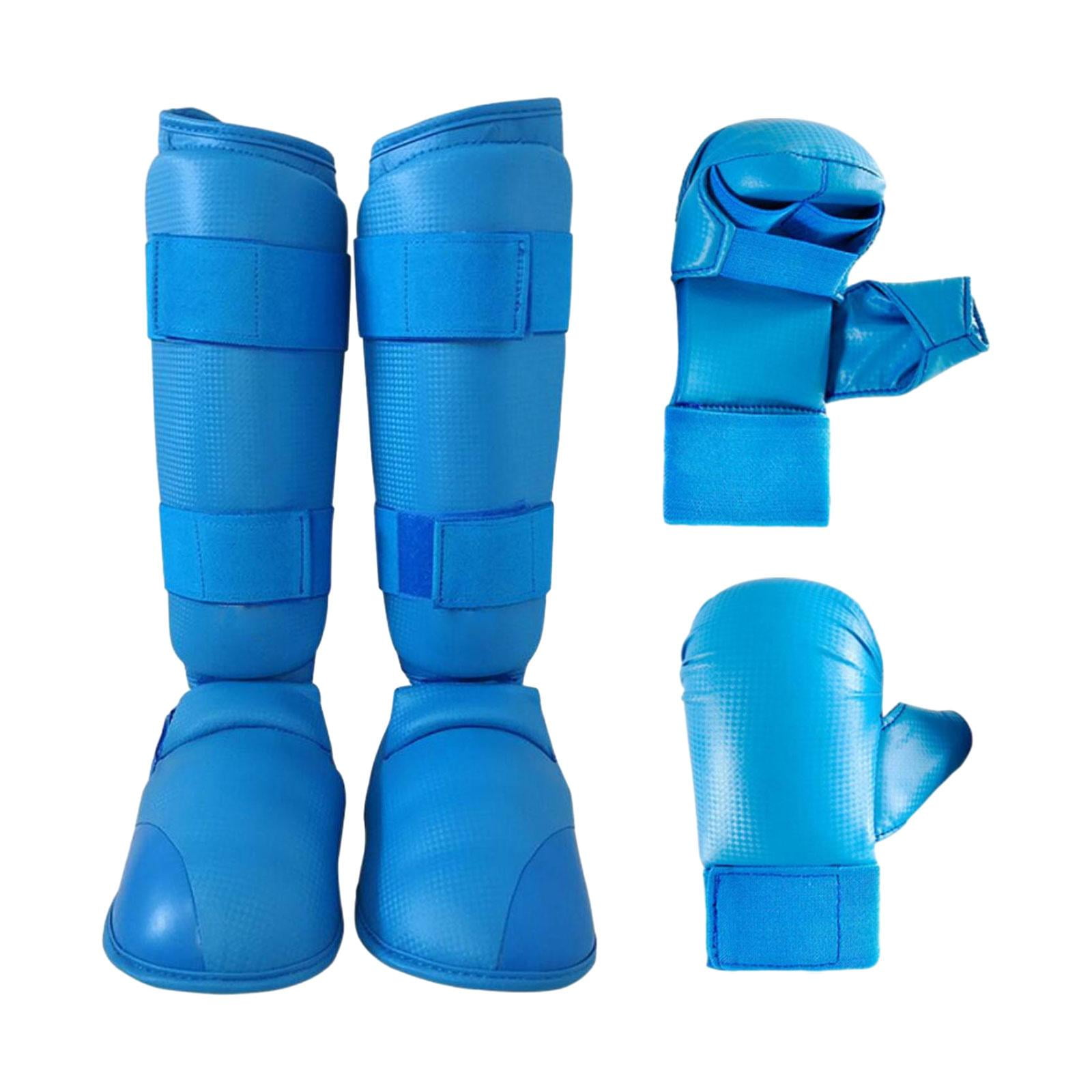 Ioensy - Equipo De Práctica De Equipos De Combate De Karate Para Lidiar Con Pelea De Combate Muay Thai S Azul