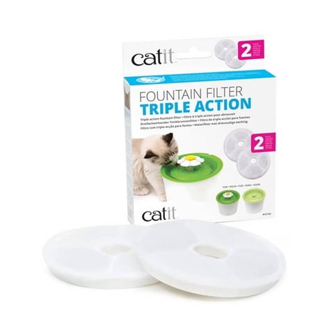 Filtro Bebedero De Agua Flower 2 Unidades Gato Catit