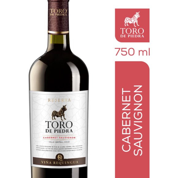 Vino Tinto Cabernet Sauvignon Reserva 14° Botella, 750 ml