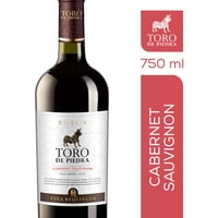 Vino Tinto Cabernet Sauvignon Reserva 14° Botella 750 Ml Toro De Piedra