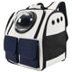thumbnail image 4 of Pet Cat Carrier Mochila Ventilada Transpirable Cápsula Bandolera Malla Blanco, 4 of 5