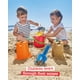 thumbnail image 2 of Set de playa Sand Toys Hape 5 en 1 para niños pequeños a partir de 18 meses, 2 of 7