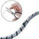 thumbnail image 4 of Cable Wrap Spiral Wrap XHF 1/2 transparente de 12 mm para cable de computadora, 4 of 7