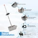 thumbnail image 5 of Tamiz antipulgas Rake LTSEAME de acero inoxidable con mango de 51 cm, 5 of 7