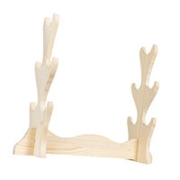 Bothyi - Soporte De Exhibición De Espada, Colgador De Espada De Pared Para Tanto Wakizashi Gladius Five Slot