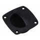 thumbnail image 1 of Tirador empotrado para escotilla de barco Sea Dog Line, negro, juego de 2, 1 of 1