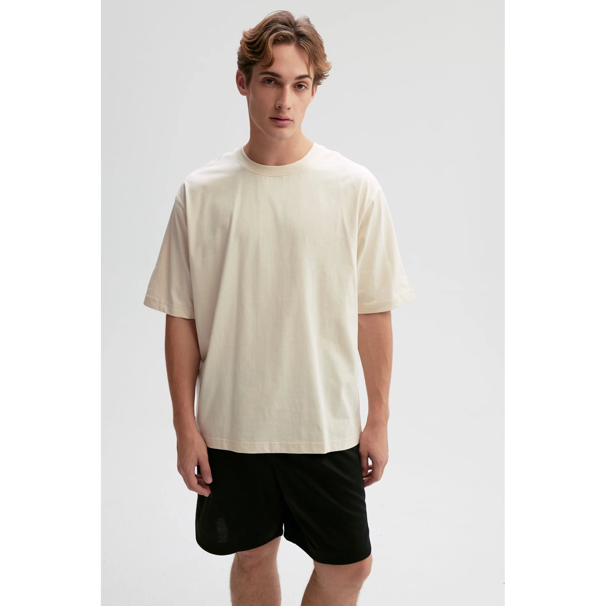Fashionspark - Polera Hombre Oversize Beige - Vl