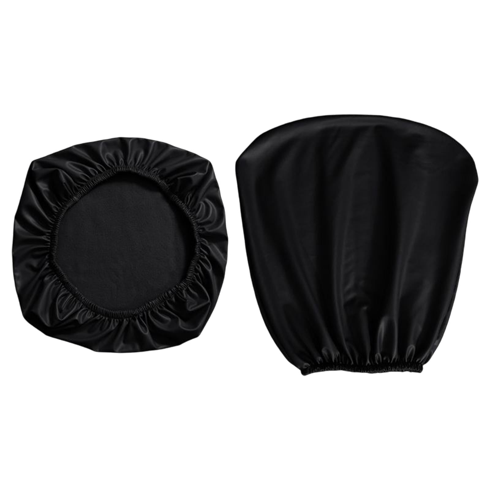 Magideal - Funda Para Silla De Oficina A Prueba De Agua Funda Para Sillón Funda Protectora Para Silla Giratoria Estirable A Prueba De Polvo Para Cocina Comedor , Negro Nerón