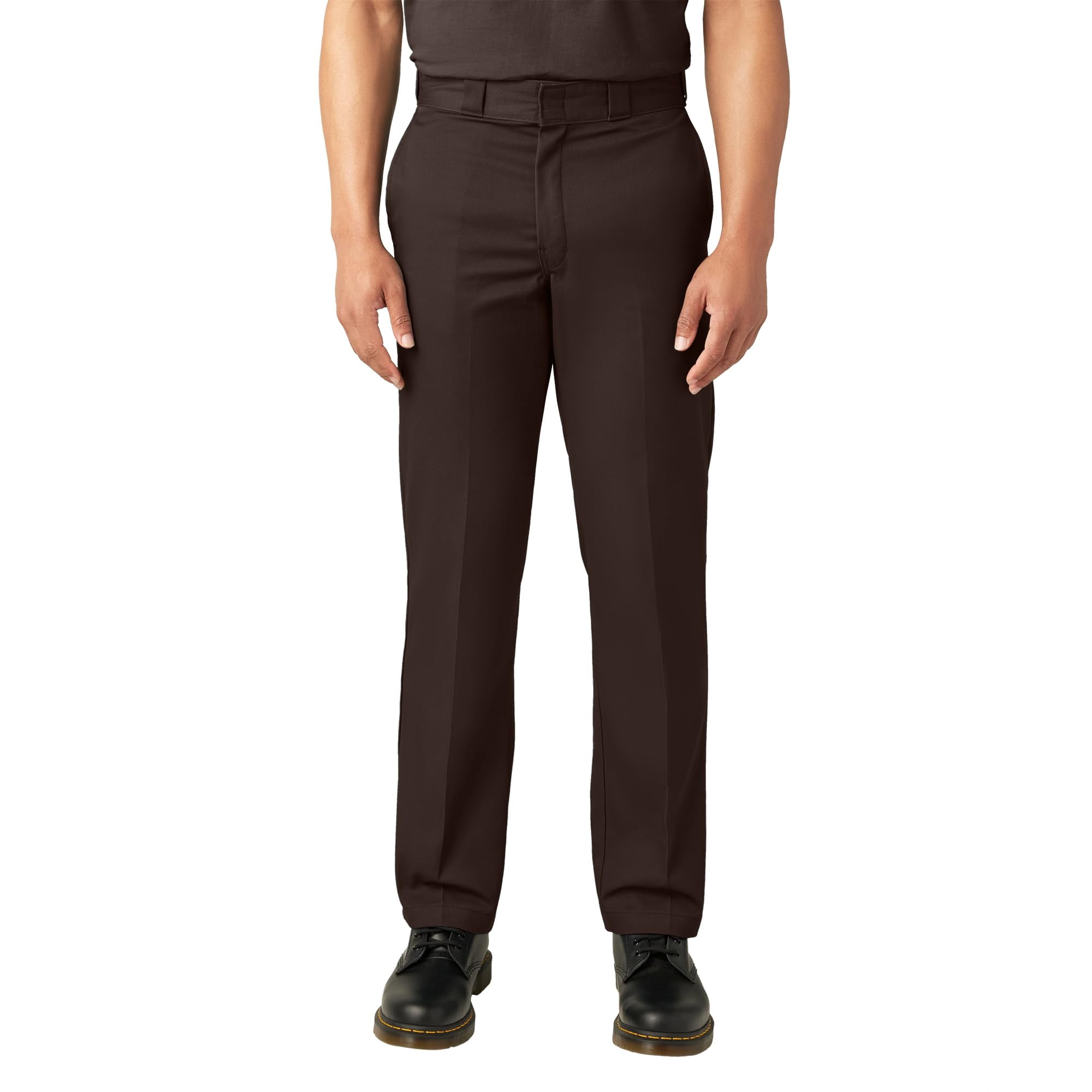 Pantalón Dickies Original 874 Work Para Hombre, Color Marrón Oscuro, 32 De Ancho X 32 De Largo