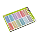 thumbnail image 2 of Tabla de Multiplicar Adhesiva 24 unidades, 14x19cm ADIX, 2 of 3