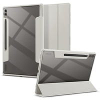 Funda Spigen Ultra Hybrid Pro De Triple Pliegue Para Galaxy Tab S10, Color Gris