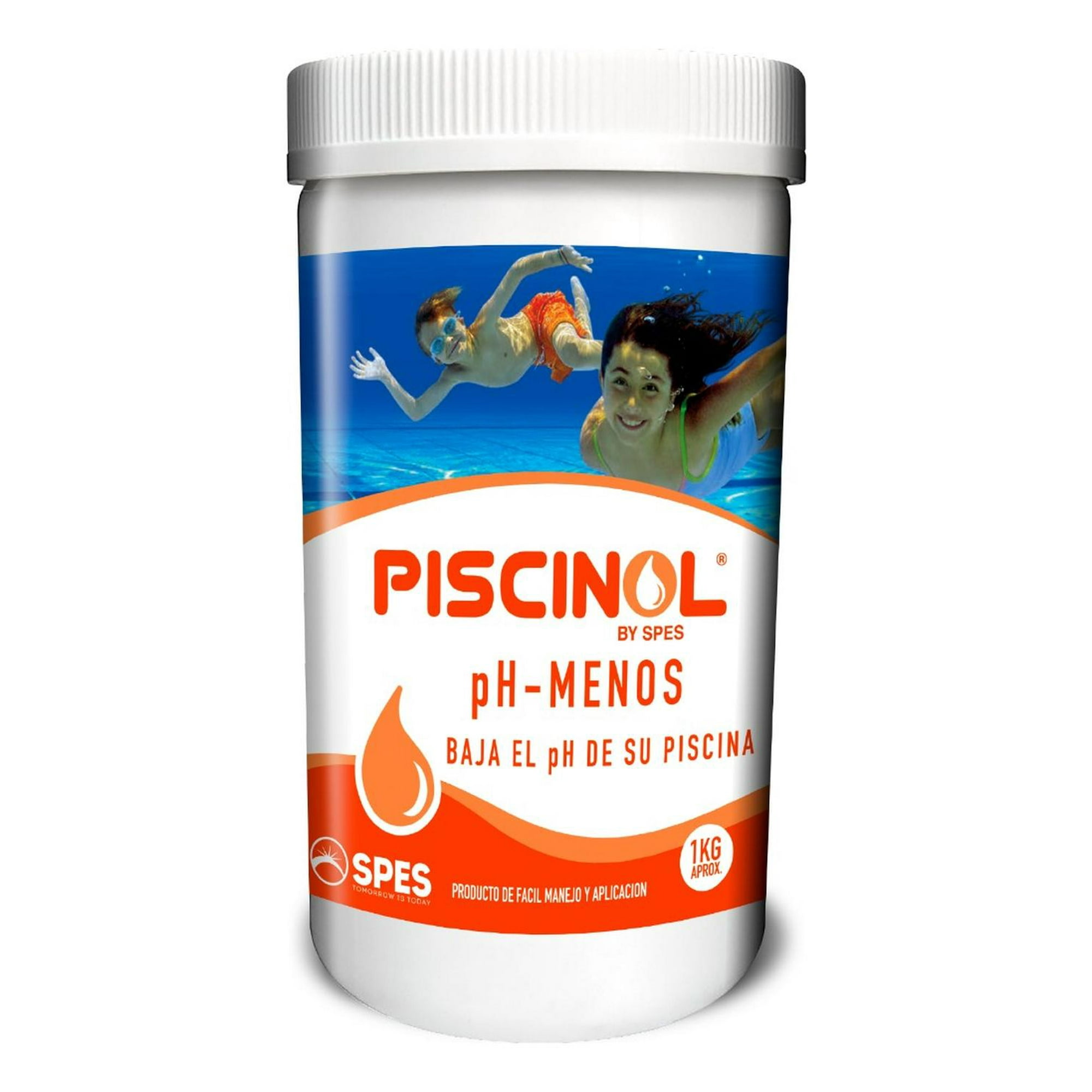 Ph Menos Baja Ph Para Piscina 1kg Piscinol Blanco
