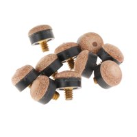 Ioensy - 10 Piezas Tornillo De Punta De Taco De Billar En Reparación De Puntas De Taco De Billar Duraderas 13Mm