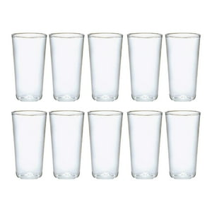 Disparo - Pack 10 Vasos Desechables De 300Ml Jugo Bebidas Multiuso