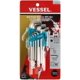 thumbnail image 2 of Llave Allen con Punta de Bola VESSEL Juego Compacto de 9 Piezas, 2 of 3