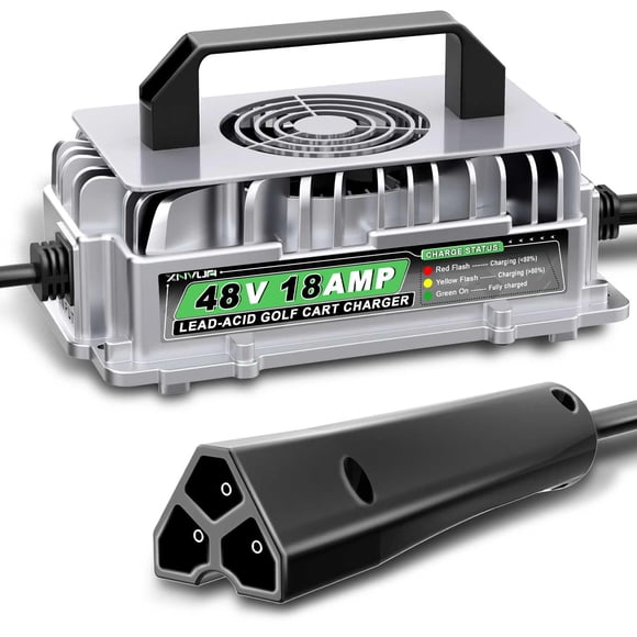 Cargador de Batería Xnvua 48V 18A EZGO RXV/TXT