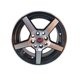 thumbnail image 2 of Juego de Llantas 14x5.5 4x100/4x114.3 Et35 black machined H2840, 2 of 3
